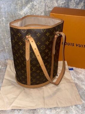 Louis Vuitton Monogram Bucket Bag